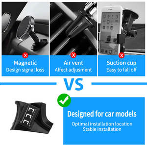Adecuado para 2017-2021 CRV Gravity ABS aleación de aluminio soporte para teléfono móvil producto para coche - Product Image 4