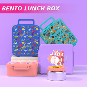 Lonchera Térmica Aohae Personalizada Rosa, Hermética, para Niños, para la Escuela, Viajes, Bento para Bebés - Product Image 2