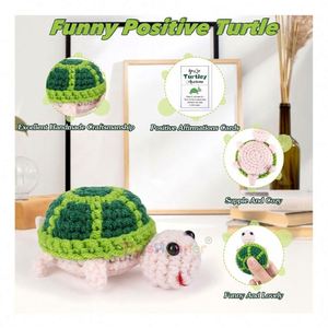 Adornos Hechos a Mano, Lindos Juguetes de Lana Tejida, Mini Muñecos de Ganchillo Divertidos, Adornos Animados, Regalo Alegre, Animalitos de Peluche - Product Image 4