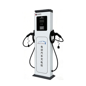 Borne de recharge AC pour véhicules électriques 7kW 14kW 22kW 44kW IP54, sur pied, simple/double pistolet, OEM ODM - Product Image 1