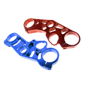 Chất Lượng Cao Giá Rẻ Tùy Chỉnh <span class=keywords><strong>CNC</strong></span> Gia Công Phần Cắt/Phay/Quay/Anodized Xe Đạp/Xe Máy Ba Cây Kẹp Ngã Ba - Product Image 3