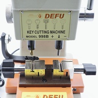 Xautokey DEFU 998B duplicateur de clé 220V 200W 50HZ clé de forage faisant la Machine de découpe de clé de voiture