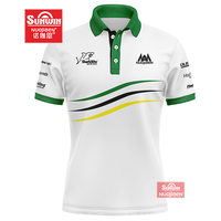 Camisetas de Golf con estampado Digital personalizado para hombre, Polo deportivo de secado rápido por sublimación