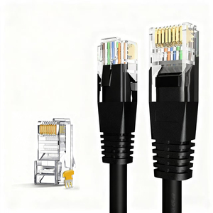 工場価格 電気配線ハーネス RJ45 8ピン Cat5 ケーブル 長距離作業用 イーサネットネットワークケーブル - Product Image 2