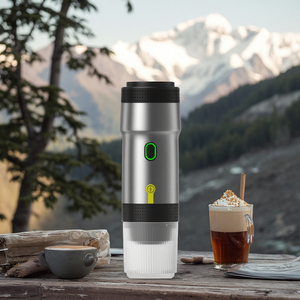 Cafetera Portátil de Diseño Nuevo 2025, Cafetera Espresso, Compatible con Cápsulas y Café Molido, para Oficina - Product Image 4