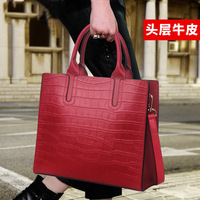 Bolso de Cuero para Mujer, Estilo Bandolera, Gran Capacidad, Nuevo