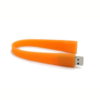 SJ-001 gelang karet harga rendah usb flash drive 8gb bahan karet dengan cetak LOGO