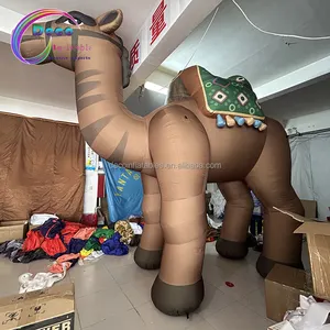 嘉年华装饰派对活动巨型充气动物模型充气骆驼