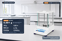 Balance analytique JA1003, précision 0,001 g (1 mg), balance de laboratoire 100 g avec écran de protection en verre, vente en gros