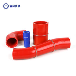 Tubería de Silicona de Alto Rendimiento para Radiador e Intercooler, Transferencia de Refrigerante - Formas Personalizadas con 250 ° Clasificación C/1.8MPa - Product Image 1