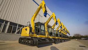Liugong Mini Escavadeira 9075F Com Martelo Linha <span class=keywords><strong>7.5Ton</strong></span> China Made Mini Escavadeira Escavadeira Hidráulica EarthMoving Retroescavadeira