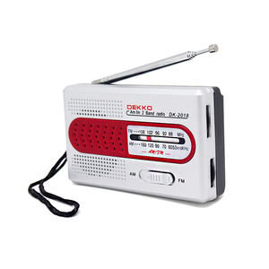 Radio <span class=keywords><strong>FM</strong></span> AM portátil de la mejor calidad con función de reloj para acampar al aire libre y <span class=keywords><strong>escuchar</strong></span> noticias en tiempo real en cualquier momento - Product Image 1