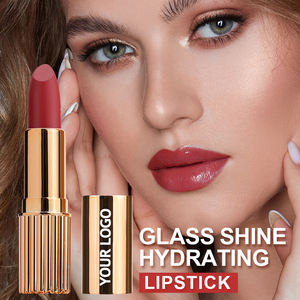 Logo personnalisé Non-Fading Finition mate Rouge à lèvres DIY Modèle Crème minérale <span class=keywords><strong>Baume</strong></span> à lèvres avec miroir Non-Stick Rouge à lèvres hydratant - Product Image 4