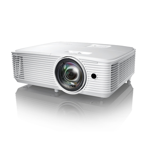 Proyector DLP Optoma EH412ST |   Proyector Optoma E EH412ST de 4000 lúmenes ISO, compatible con HDR y 4K, relación de proyección de 0.499 para aulas/reuniones - Product Image 3