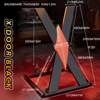 Grand mobilier BDSM spécial fétichiste avec croix de Saint-Antoine, support de punition X, jouets sexuels pour femme, mobilier sexuel