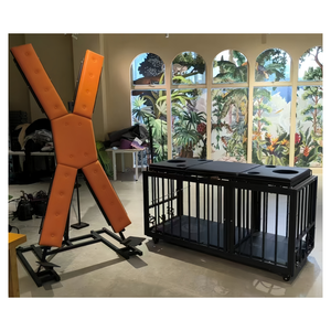 Cama Jaula Modelo Z3 Scarletsin, Muebles Eróticos BDSM, Cama Jaula de Encurral y Confinamiento para Hotel, Alojamiento, Habitación de Dominación y Juegos de Seducción - Product Image 2