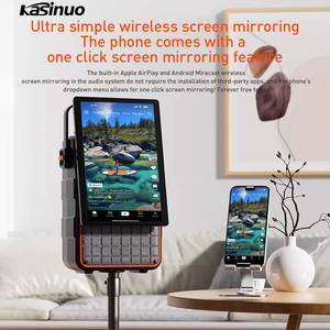 Pantalla <span class=keywords><strong>TV</strong></span> Box Reproductor de <span class=keywords><strong>karaoke</strong></span> Sistema de <span class=keywords><strong>karaoke</strong></span> Reproductor Sistema activo de cine en casa Altavoz de 14,1 pulgadas <span class=keywords><strong>para</strong></span> la escuela en casa al aire libre - Product Image 6