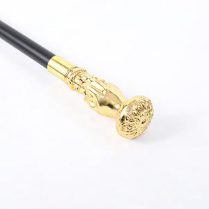 Stile europeo americano in metallo Gentleman canna accessori Western Civilized Stick con incisione creativa - Product Image 2