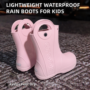 Botas de Lluvia Ligeras de EVA para Niños y Niñas, Marca Joy Ho, Impermeables, Antideslizantes, Resistentes al Desgaste, con Malla Exterior Resistente - Product Image 2