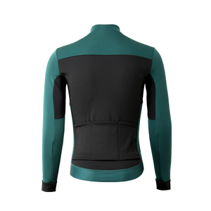 Veste polaire sport <span class=keywords><strong>hiver</strong></span> coupe-vent cyclisme manches longues vêtements jersey polaire pour hommes design OEM d'usine thermique pour hommes - Product Image 4