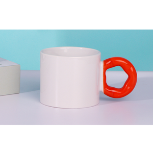 Tasse à café en céramique blanche à sublimation créative, tasse à eau, tasse à café, poignée épaisse, logo <span class=keywords><strong>personnalisé</strong></span>, photo, cadeau amusant pour un <span class=keywords><strong>anniversaire</strong></span> - Product Image 5