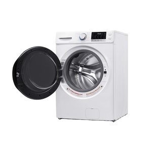 Lave-linge automatique à chargement frontal Smad 12 kg, professionnel et économique pour la famille, modèle DWF-12A14LBMU(W) - Product Image 1