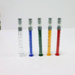 Jarum suntik kaca <span class=keywords><strong>Luer</strong></span> <span class=keywords><strong>Lock</strong></span> Slip 1ml-5ml dengan alat suntik Plunger logam plastik - Product Image 6