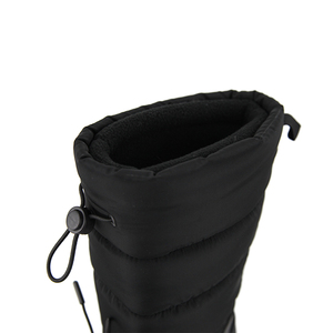 Botas de Invierno Negras Desmontables con Plataforma y Peluche, Antideslizantes, de la Mejor Calidad - Product Image 3