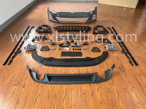 XLstyling تحويل سيارة رفع مستوى الوجه <span class=keywords><strong>MK</strong></span> GTI مصد أمامي ناشر خلفي طقم هيكل للجولف MK7.5 طقم هيكل - Product Image 2