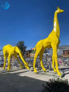 Statues d'animaux sur mesure, décoration intérieure, décoration extérieure grandeur nature, <span class=keywords><strong>girafe</strong></span> créative en résine, statue de <span class=keywords><strong>girafe</strong></span> - Product Image 5