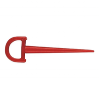 56719 # Piquets et supports de tente de camping extérieurs légers en ABS de 9,5 cm, couleur personnalisée, certifiés REACH pour le camping - Marque Sunrise