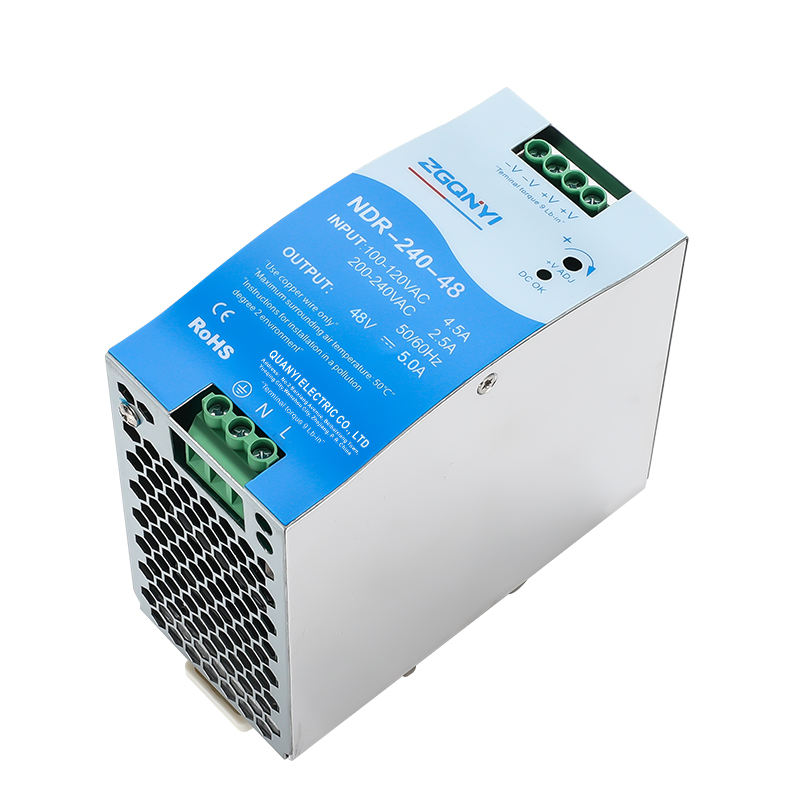 48VDCPOWERSUPPLYDR240W48VDINRAILPOWERSUPPLYSMPSSWITCHINGPOWERSUPPLYACDCFORINDUSTRIALCONTROLEQUIPMENT
