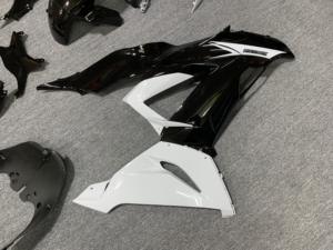 Carenado Delantero Nuevo para Motocicleta <span class=keywords><strong>Kawasaki</strong></span> <span class=keywords><strong>636</strong></span>/<span class=keywords><strong>ZX6R</strong></span> 2013-2018, Acabado Cromado ABS Negro (Marca CFP, Garantía de 3 Meses) - Product Image 3