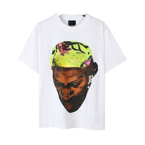 T-shirt graphique pour homme, surdimensionné, en coton, imprimé, streetwear, tee-shirt personnalisé - Product Image 1