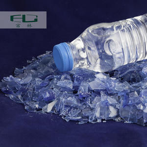 Flocons de bouteilles PET recyclés, lavés à chaud, vente en gros - Product Image 4