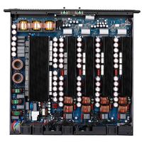 4 Kanal 14000W Profesyonel Sınıf D Güç Amplifikatörü, PFC Yüksek Güçlü GaN Ses Amplifikatörü ile Subwoofer Sahne Ses Sistemi DJ Kulübü için