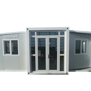 20Ft 40Ft Luxus moderne Fertighaus isolierte tragbare erweiterbare Container haus 2-3 Schlafzimmer Mobile Tiny Home