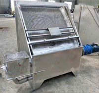 Autre machine agricole séparateur solide et liquide de leurre de porc, équipement de séparation de leurre de volaille/extrudeuse de vis de déchets