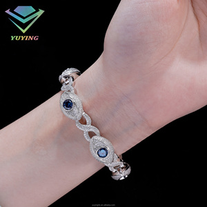 Pass Diamond Tester 925 silver Custom Iced Out Diamond Cuban Chain <b>Bracelets</b> Hip Hop VVS Moissanite <b>Bracelets</b> Iced Cross - Product Image 6