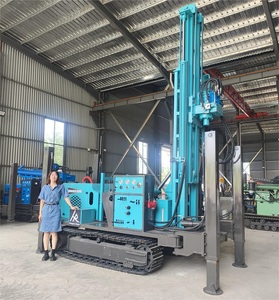 300 metri di profondità della piattaforma di perforazione mineraria macchina trivellazione per pozzi d'acqua - Product Image 1