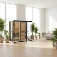 Nichoir pour chat en bois naturel, multi-chambres, style grotte, maisonnette pour chat, abri intérieur chaud