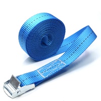 Sangles de palette pour charges lourdes de 25 mm (1 pouce) et 250 kg, sangles de fixation en nylon avec boucle à came en métal