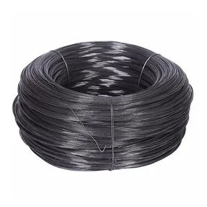 Black Annealed Galvanized wire BWG SWG diameter 0.7 - 4mm Black Annealed Galvanized steel Iron Gi wire rods