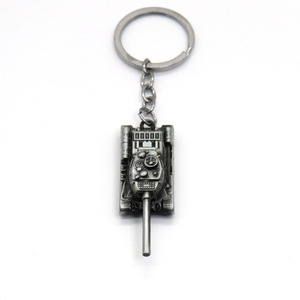 <span class=keywords><strong>Jeu</strong></span> populaire WOT porte-clés monde des chars porte-clés réservoir guerre porte-clés métal cadeau pendentif - Product Image 4