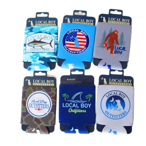 Neoprene Can Cooler Practical Cooler Bags for Beverage Preservation with Insert Card - Product Image 2