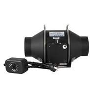 Ventilateur de gaine axial mixte électrique silencieux haute puissance Hf150 ELMAK à roulement à billes pour salle de bain et cuisine, garantie 3 ans