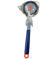 Brosse de nettoyage ménager facile à utiliser pour casseroles et poêles, indispensable pour le nettoyage de la cuisine, éponge à récurer bicolore en forme de tournesol