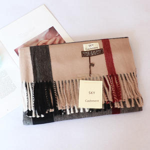 大人気！ラグジュアリーデザイナーズ チェック柄パシュミナショール 英式タータン ストール レディース アクリル製暖かスカーフ リーフドット カシミヤ メンズ向け - Product Image 6