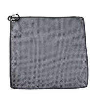 Serviette de sport en microfibre double couche tissée gaufrée, séchage rapide, couleur unie, pour la pêche, essuyage de la transpiration et des mains, accessoire WUJI rectangulaire