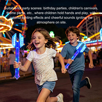 Épée laser lumineuse pour enfants, silencieuse et cool, pour garçons, cadeaux de vacances, jouets couteau LED, activités promotionnelles, jeu Minecraft